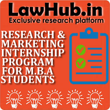 Internship Programs, Law research Program